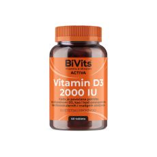 BiVits ACTIVA Vitamin D3 2000 IU, 60 tableta