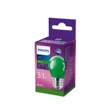 PHILIPS LED sijalica u boji 3,1 W (25 W) E27 P45 zelena