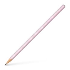 FABER CASTELL Grafitna olovka grip HB sparkle rose metallic