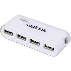 LOGILINK USB 2.0 HUB, 4-Port, beli
