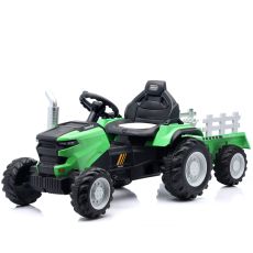 PREMIUM STIL Dečiji traktor sa prikolicom i daljinskim zeleni