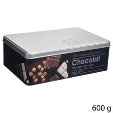 FIVE Kutija za čokoladu BLACK EDITION 20X13X6,8cm metal crna