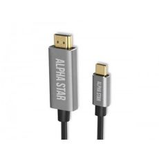 ALPHA STAR USB kabl TIP-C na HDMI 4K, 1.8m
