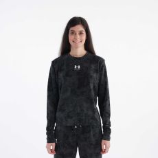 UNDER ARMOUR Duks rival terry print crew w