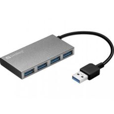 Sandberg USB HUB 4 port Pocket USB 3.0 133-88