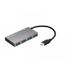 Sandberg USB HUB 4 port Pocket USB C - USB 3.0 136-20