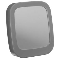 FIVE Ogledalo 20x18x6 cm polistiren/staklo sivo