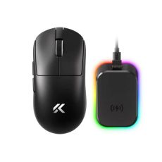 Bežični gaming miš MCHOSE A7 V2 Ultra Plus Black PAW 3950 Omron Mechanical