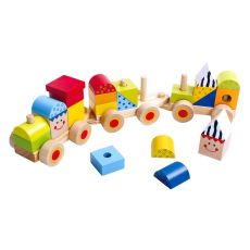 Tooky toy drveni voz sa oblicima tkb383