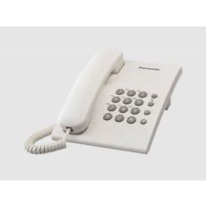 PANASONIC Žični telefon KX-TS500FXW, bela