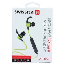 SWISSTEN Bluetooth slušalice Active, zelena