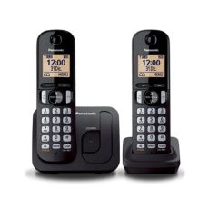 PANASONIC Bežični telefon KX-TGC212FXB, crna