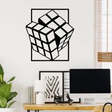 WALLXPERT Zidna dekoracija Rubik's Cube