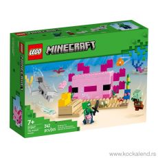 LEGO Minceraft 21247 The axolotl house