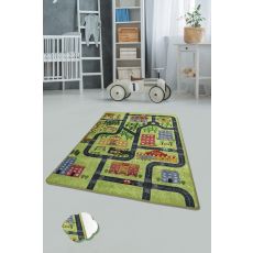 Conceptum Hypnose Tepih Small Town Green ( 100 x 160 )