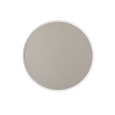 HANAH HOME Ogledalo Dekoratif Yuvarlak Ayna Beyaz A706
