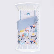 STEFAN Set posteljine za bebe 80x120cm Big city