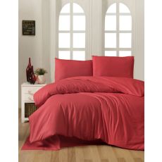 L`ESSENTIEL MAISON Ranforce posteljina 200x200 cm Red