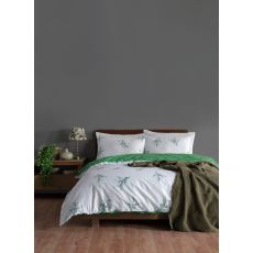 L`ESSENTIEL MAISON Ranforce posteljina 135 x 200 cm Meltem Green