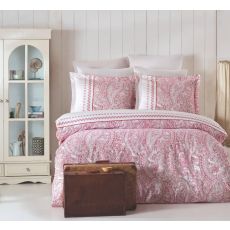 L`ESSENTIEL MAISON Ranforce posteljina 260x220 cm Paisley Pink