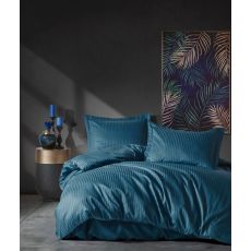 L`ESSENTIEL MAISON Satenska posteljina 260x220 cm Stripe Blue