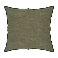 ATMOSPHERA Dekorativni jastuk Linah 45x45cm pamuk/poliester zelena