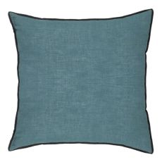 ATMOSPHERA Dekorativni jastuk Linah 45x45cm pamuk/poliester plavo-zelena