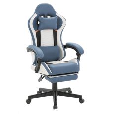 ePlayGame Gejmerska stolica HC-4095 FABRIC BGN crno plava