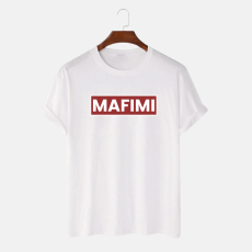 Mafimi Muška majica World, bela
