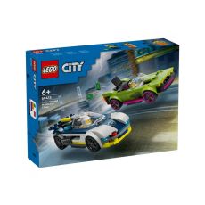 LEGO 60415 Jurnjava policijskog automobila i masel kara