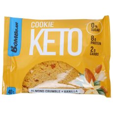BOMBBAR Keto cookie, nepreliveni cookie Vanila - Badem 40g