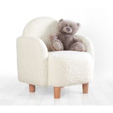 ATELIER DEL SOFA Fotelja za decu Moylo, bela