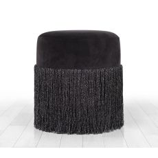 ATELIER DEL SOFA Tabure Merkur, crna