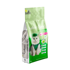 NATURE SAND CAT LITTER GREEN APPLE SCENTED 5L