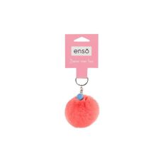ENSO FLUFFY CHARMS dečiji privezak - koralna