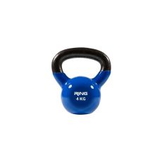 RING Kettlebell 4kg metal vinyl RX DB2174-4 blue