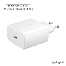 Kućni Punjač Pluginn AJ-45 KP45W PD Fast 45W za Samsung beli CE