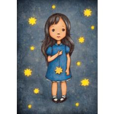 Notebook - Devojčica i zvezde (M)