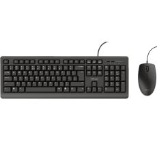 TRUST Žična tastatura + miš Primo, SRB, crna