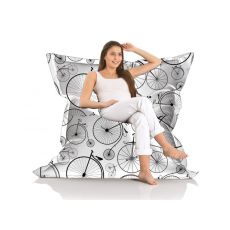 ATELIER DEL SOFA Baštenski lazy bag - jastuk Giant Bicycles, siva