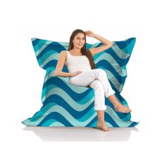 ATELIER DEL SOFA Baštenski lazy bag - jastuk Giant Delmare, plava