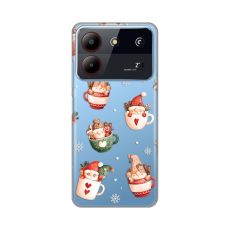 Maska za ZTE Blade A54 Ho Ho Ho Silikonska Print