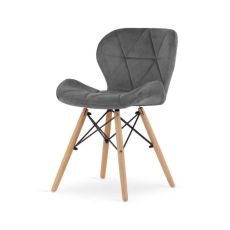 FREJA Trpezarijska stolica, siva