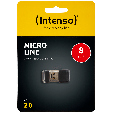 (Intenso) USB Flash drive 8GB Hi-Speed USB 2.0, Micro Line - ML8