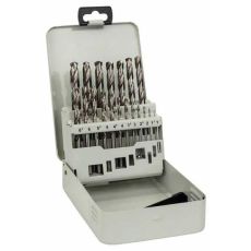 BOSCH 19-delni set burgija za metal HSS-G, DIN 338, 135°, u metalnoj kutiji 2607018726, 1-10mm, 135°