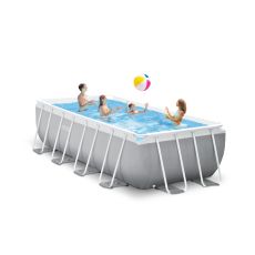 INTEX Bazen pravougaoni Prism Frame sa pumpom 488x244x107 cm, 26792NP