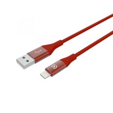 CELLY USB - lightning kabl, crvena