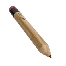 XXL drvena olovka sa gumicom 1321