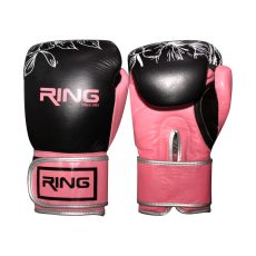 RING rukavice za boks 10 OZ kožne - RS 3311-10 rose