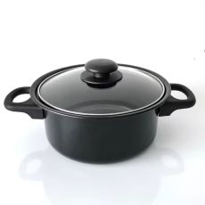 Ceraflon set šerpi od 7 delova crni